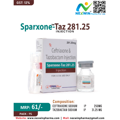 SPARXONE-TAZ 281.25 INJECTION