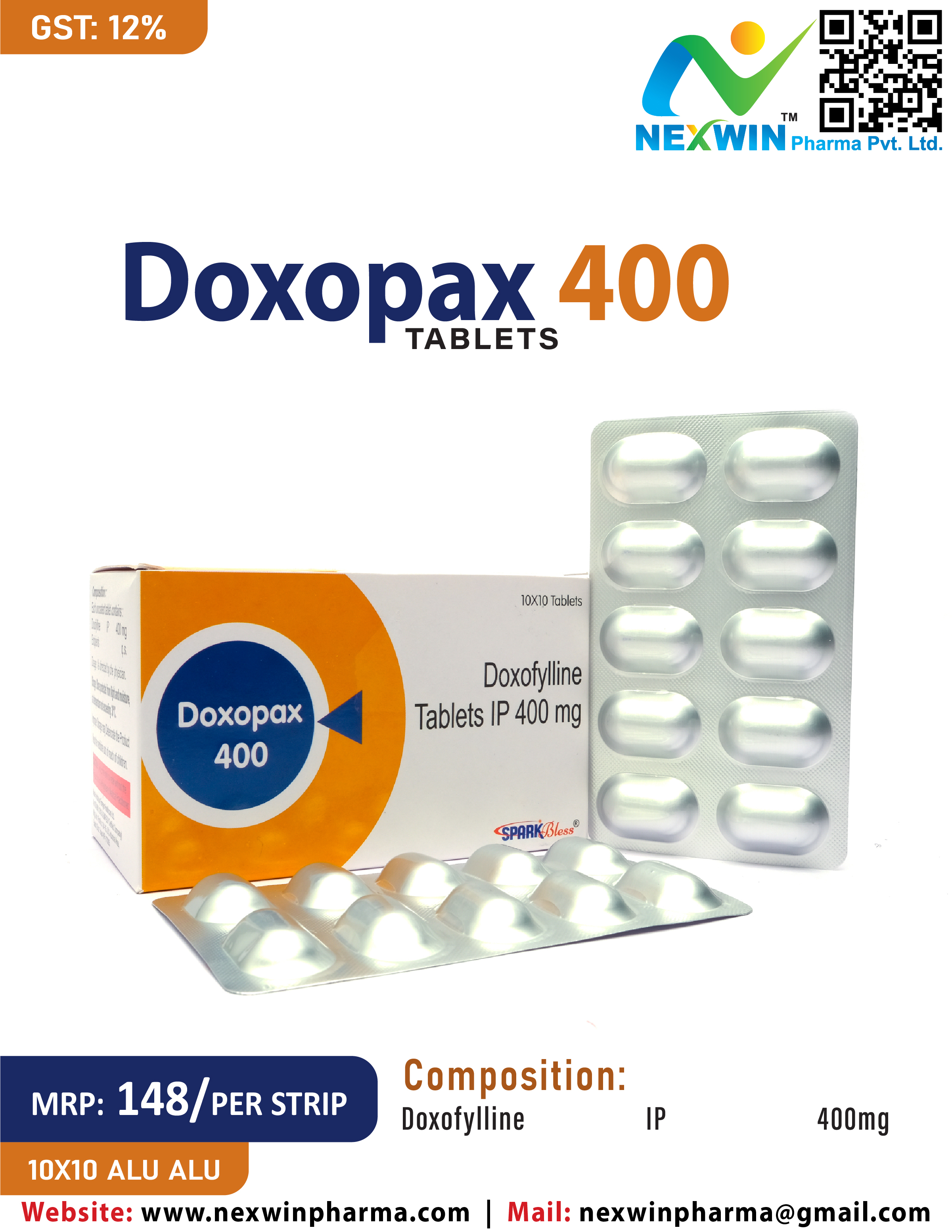 DOXOPAX 400 TABLETS