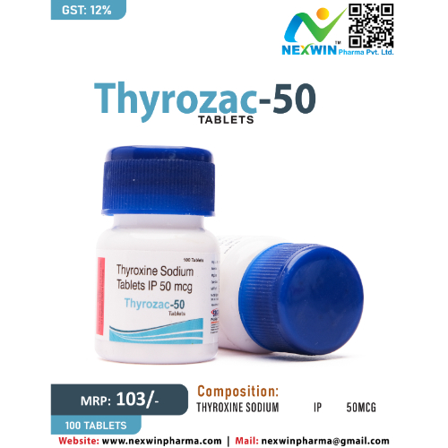 THYROZAC-50 TABLETS