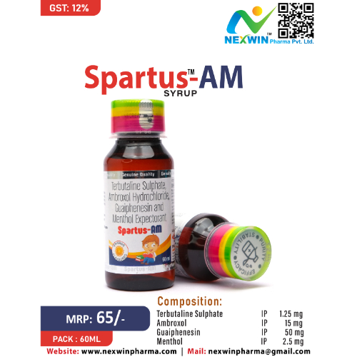 SPARTUS-AM SYRUP(60ML)