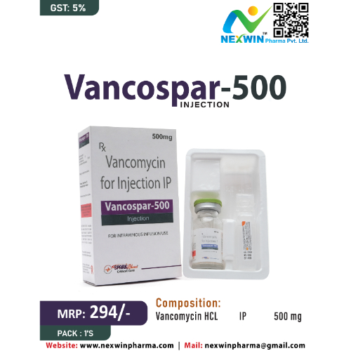 VANCOSPAR 500GM INJECTION