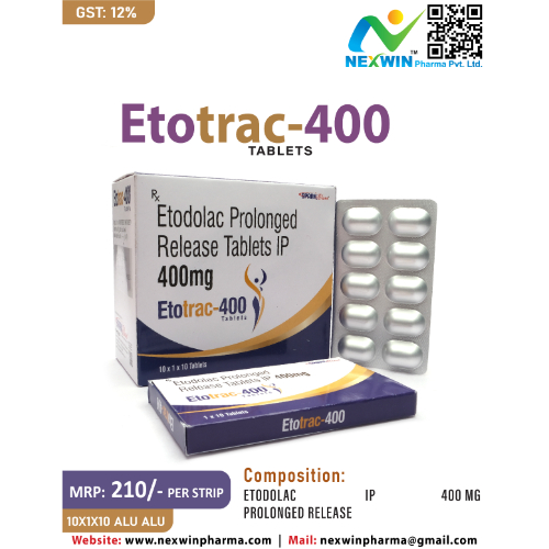 Etodolac Prolonged Release Tablets