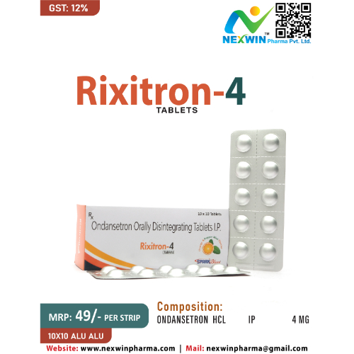 RIXITRON-4MG TABLETS