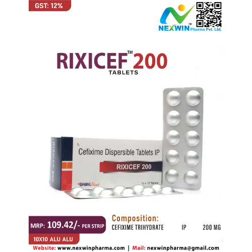 RIXICEF-200 TABLETS