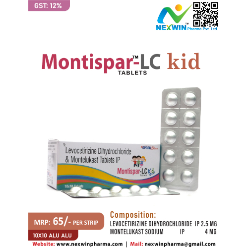 MONTISPAR-LC KID TABLETS