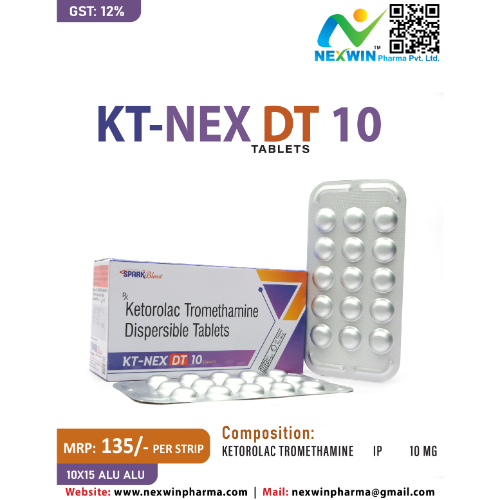 KT-NEX DT 10 DISPERSIBLE TABLETS