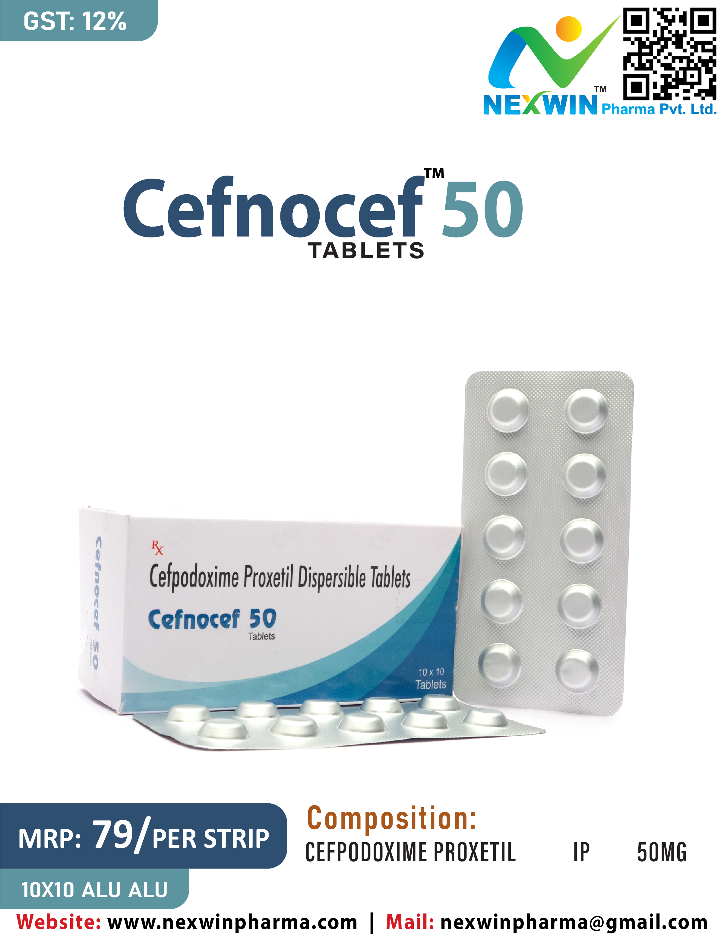 CEFNOCEF 50 TABLETS